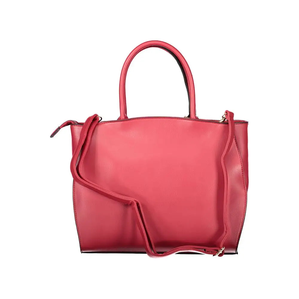 Laura Biagiotti Red PVC Women Handbag - Håndtasker