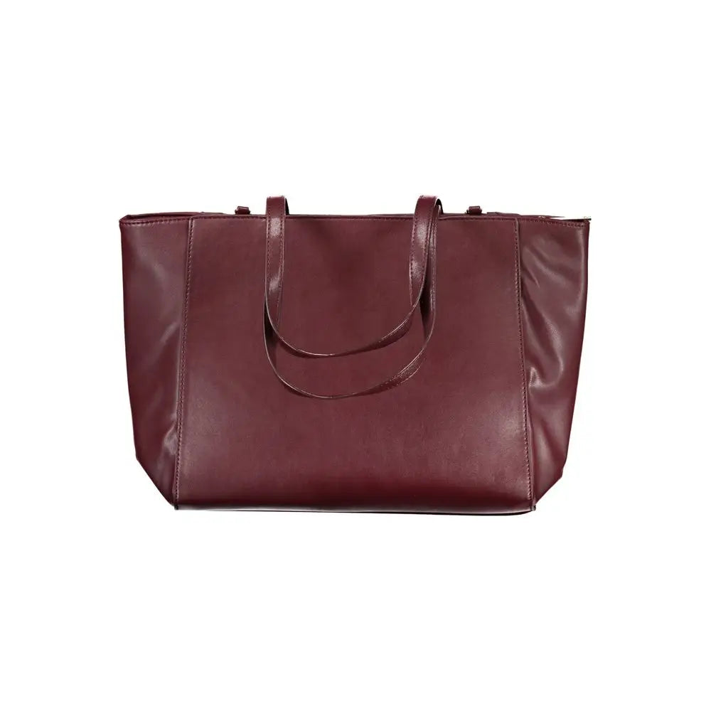 Laura Biagiotti Red PVC Women Handbag - Håndtasker
