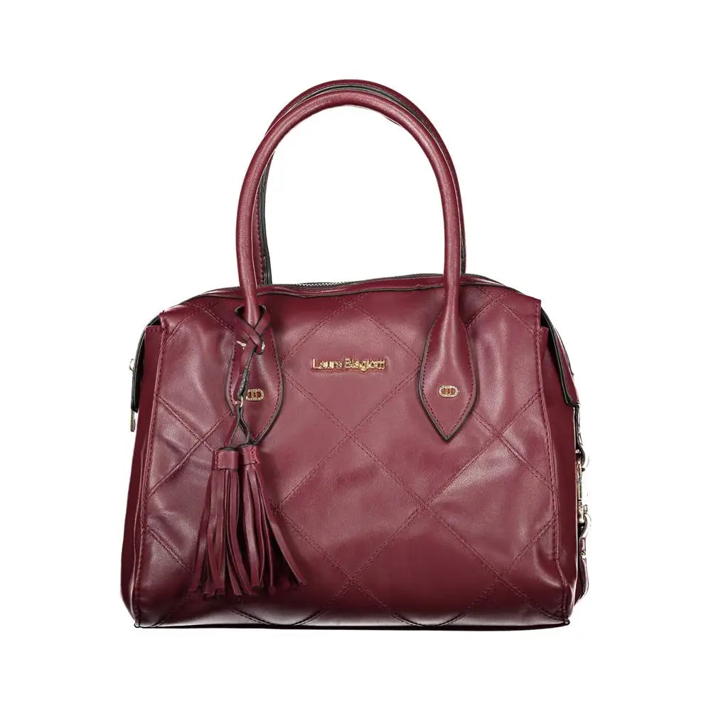 Laura Biagiotti Red PVC Women Handbag - Håndtasker