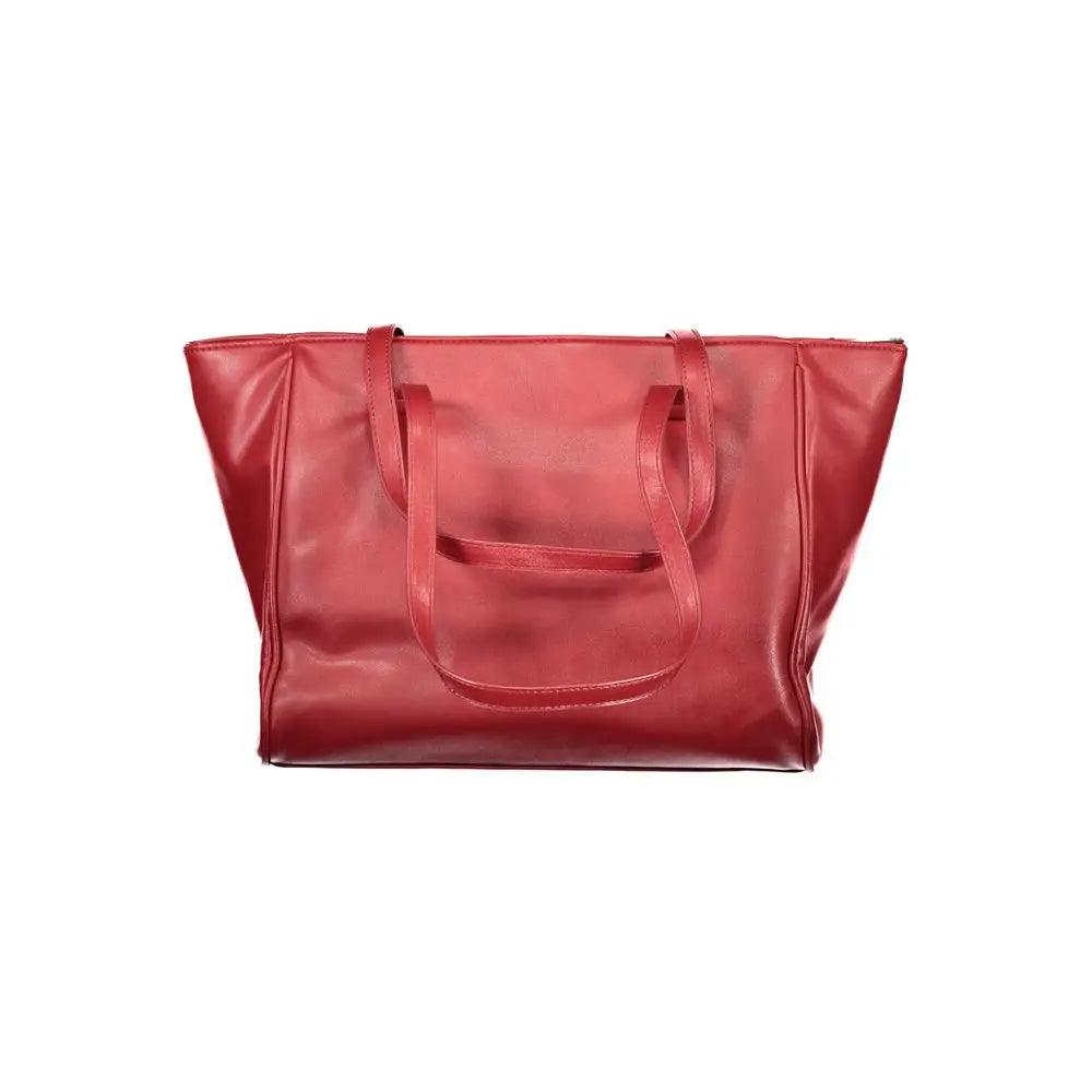 Laura Biagiotti Red PVC Women Handbag - Håndtasker