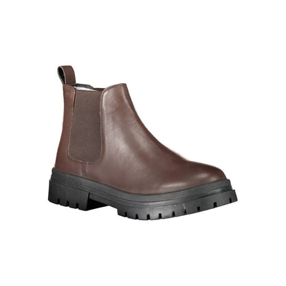 Levi’s Brown Polyester Boot - Ankelstøvler