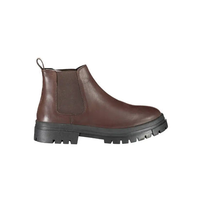 Levi’s Brown Polyester Boot - Ankelstøvler