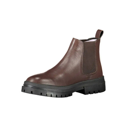 Levi’s Brown Polyester Boot - Ankelstøvler