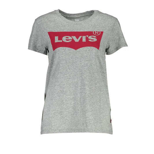 Levi’s Gray Cotton Women T-Shirt - XS - T-shirts