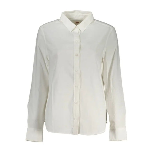 Levi’s White Cotton Shirt - Skjorte