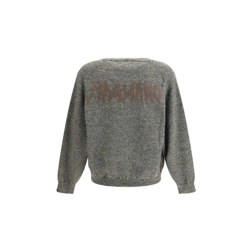 Grå cardigan fra Magliano Wool, 100% originale brands i outlet mærkevarer
