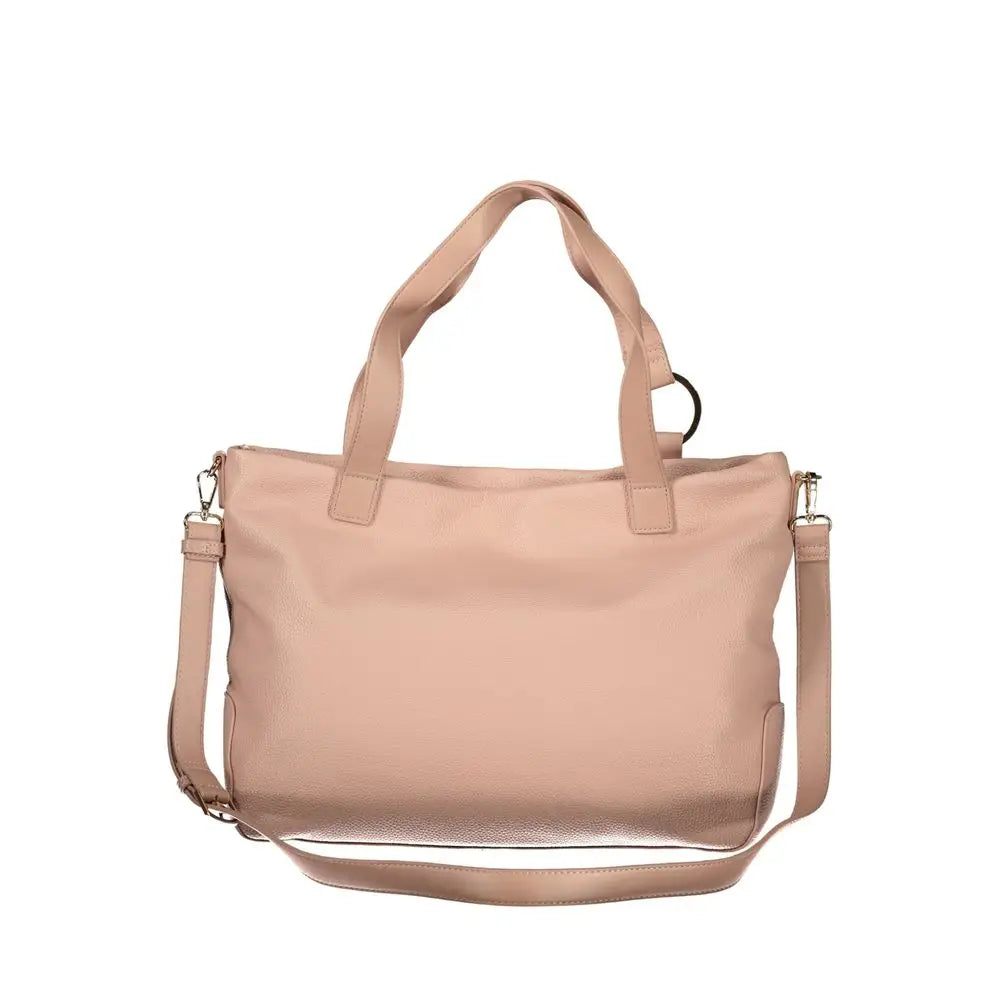 Mario Valentino Beige Poliuretano Woman Handbag - Håndtasker