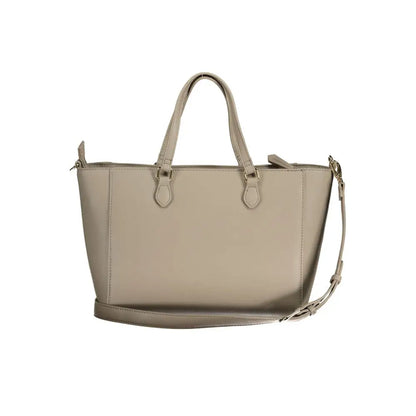 Mario Valentino Beige Polyethylene Handbag - Håndtasker