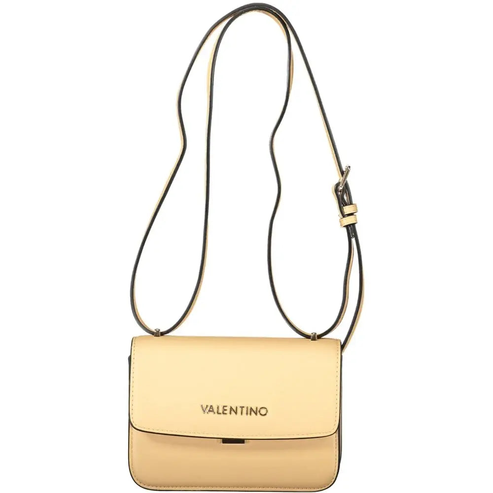 Mario Valentino beige håndtaske med skulderrem i beige