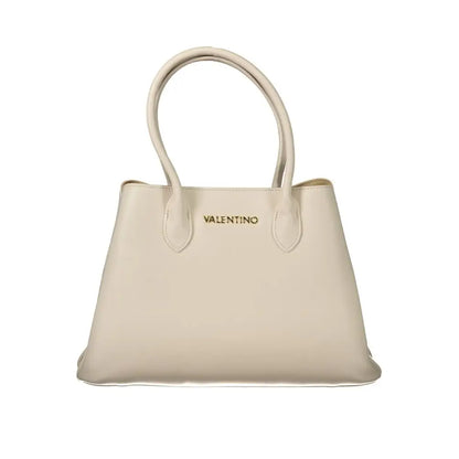 Mario Valentino Beige Polyethylene Women Handbag - Håndtasker