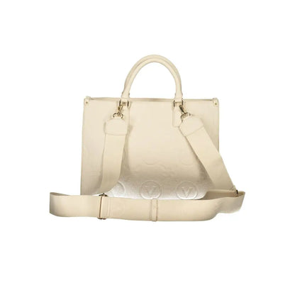 Mario Valentino Beige Polyethylene Women Handbag - Håndtasker