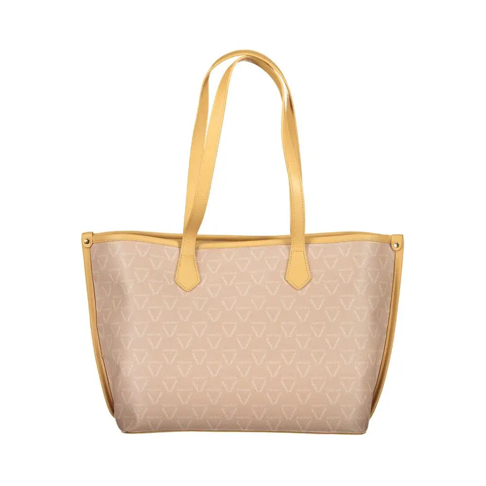 Mario Valentino Beige Polyethylene Women Handbag - Håndtasker
