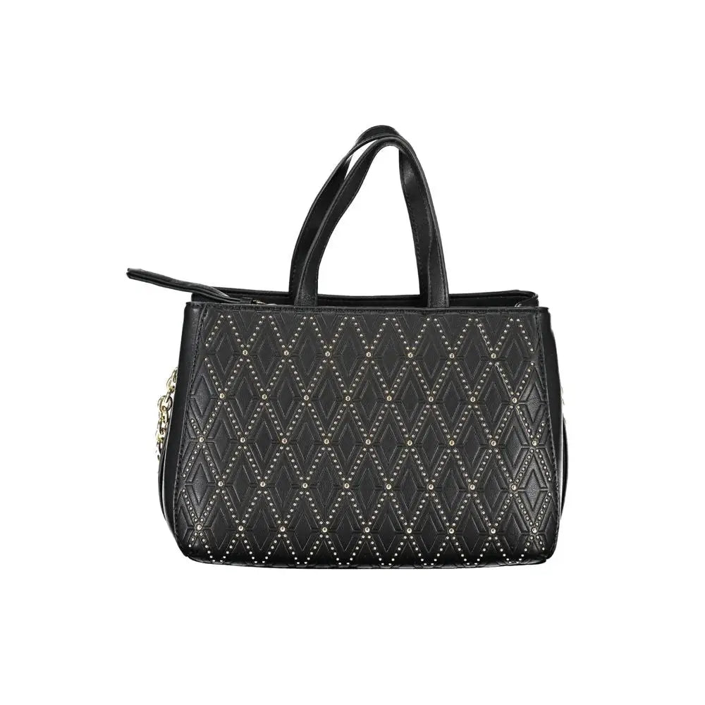 Mario Valentino Black Polyethylene Handbag - Håndtasker