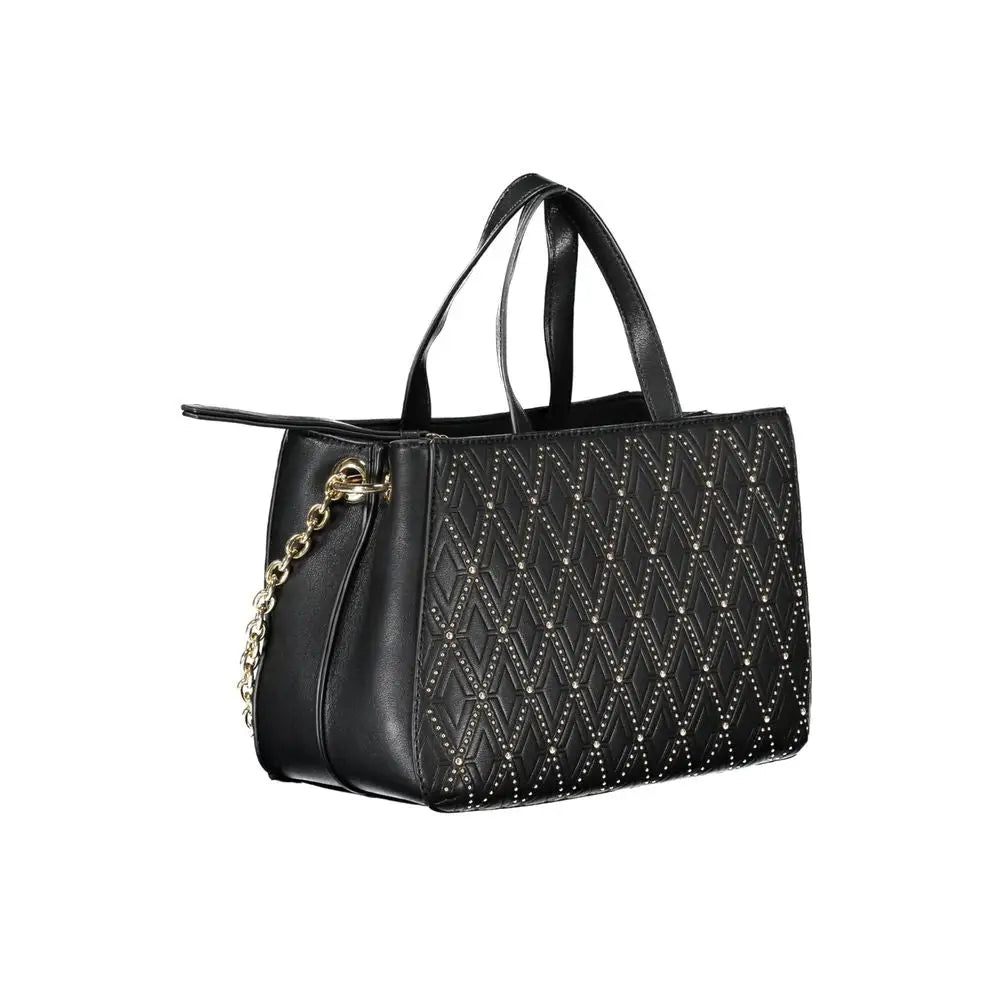 Mario Valentino Black Polyethylene Handbag - Håndtasker