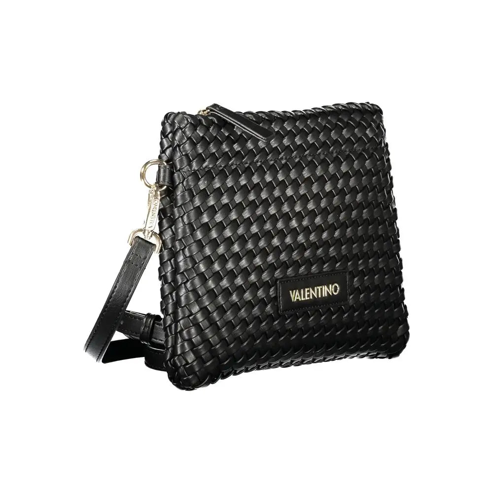Mario Valentino sort Mario Valentino sort sort clutch med guld-logo