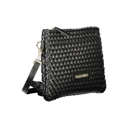 Mario Valentino sort Mario Valentino sort sort clutch med guld-logo