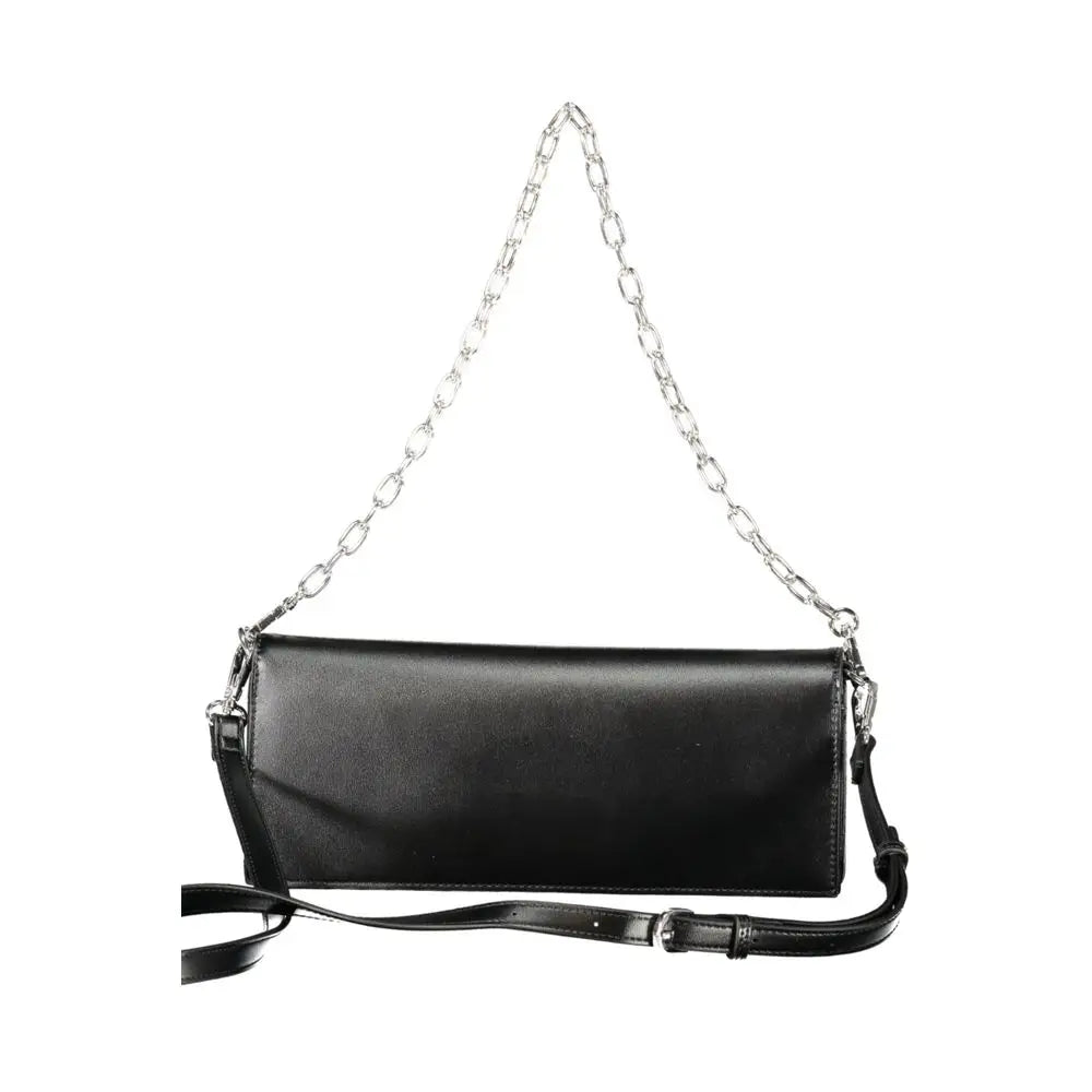 Mario Valentino Black Polyethylene Women Handbag - Håndtasker