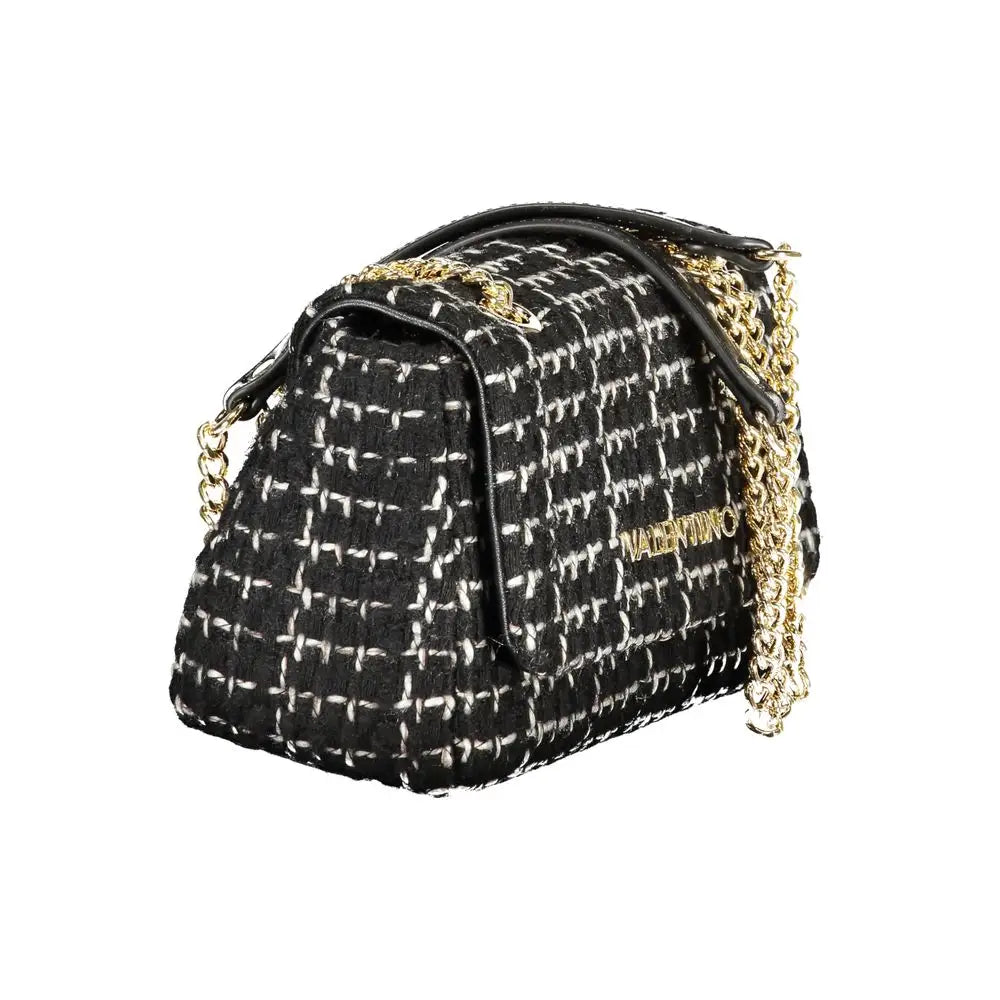 Mario Valentino Black Polyurethane Women Handbag - Håndtasker