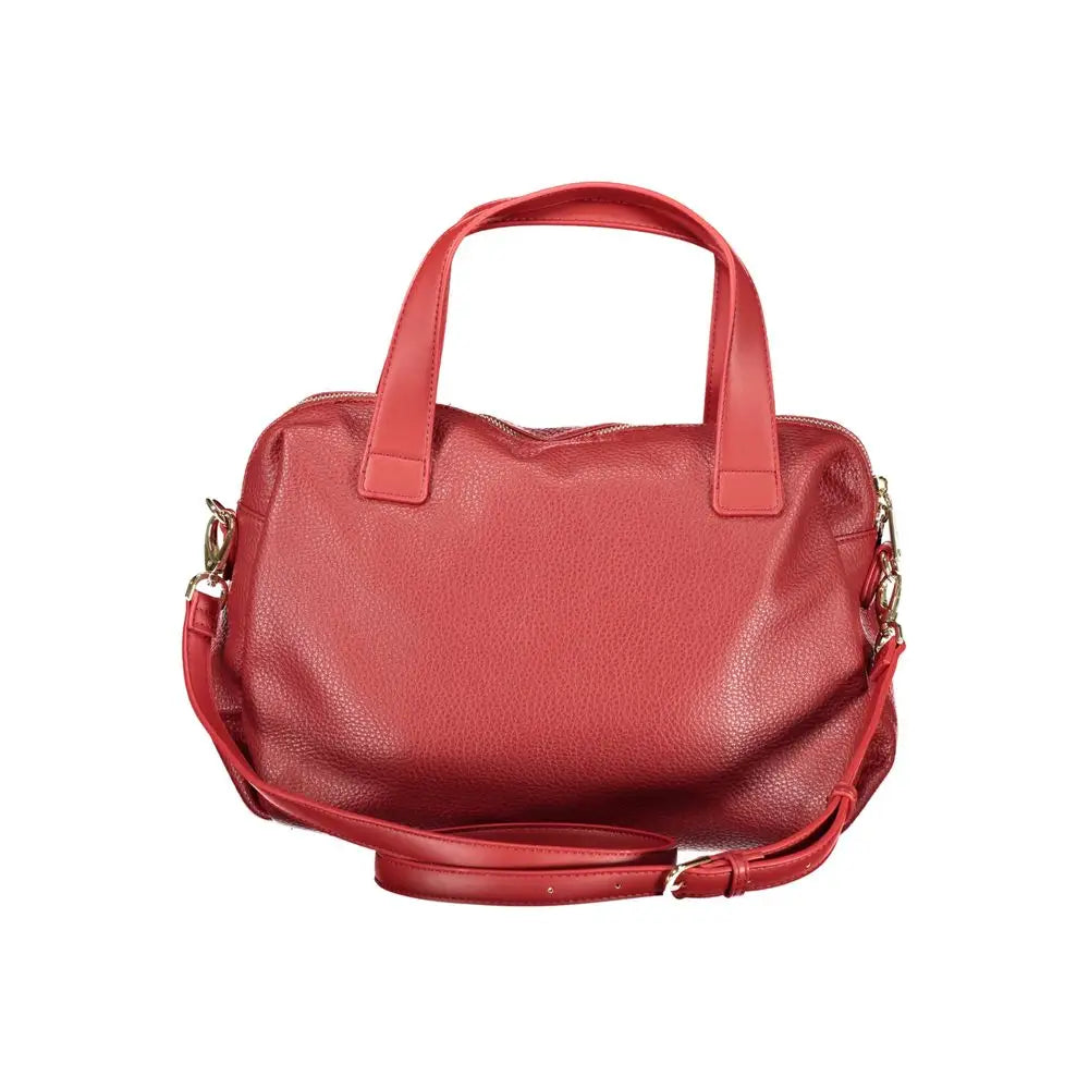Mario Valentino Red Polyurethane Women Handbag - Håndtasker