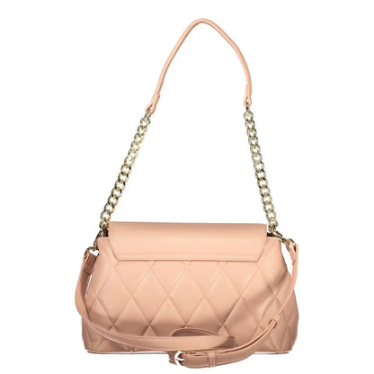 Mario Valentino Rosa Poliuretano Women Shoulder Bag - Skuldertasker