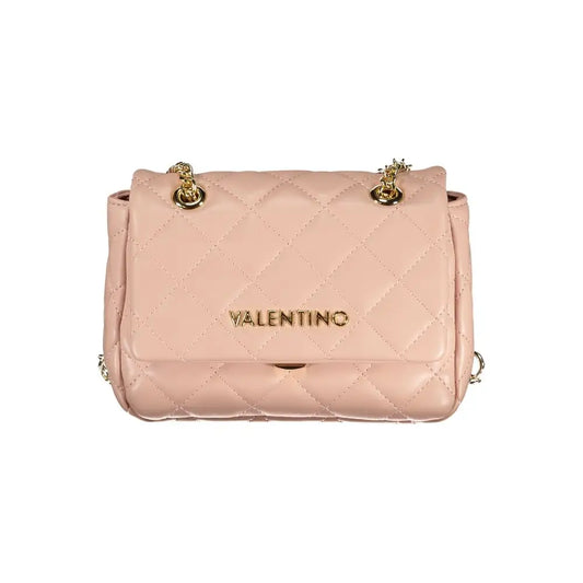 Mario Valentino Rosa Polyurethane Women Shoulder Bag - Skuldertasker