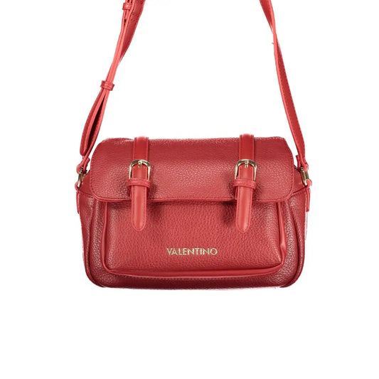 Mario Valentino Rosso Poliuretano Women Shoulder Bag - Skuldertasker