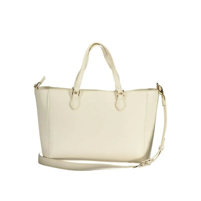Mario Valentino White Polyethylene Handbag - Håndtasker