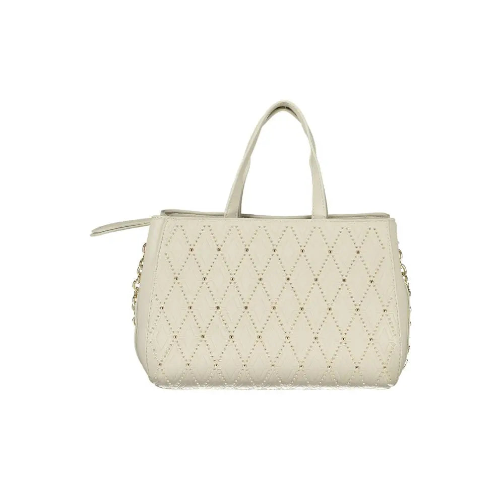 Mario Valentino White Polyethylene Handbag - Håndtasker