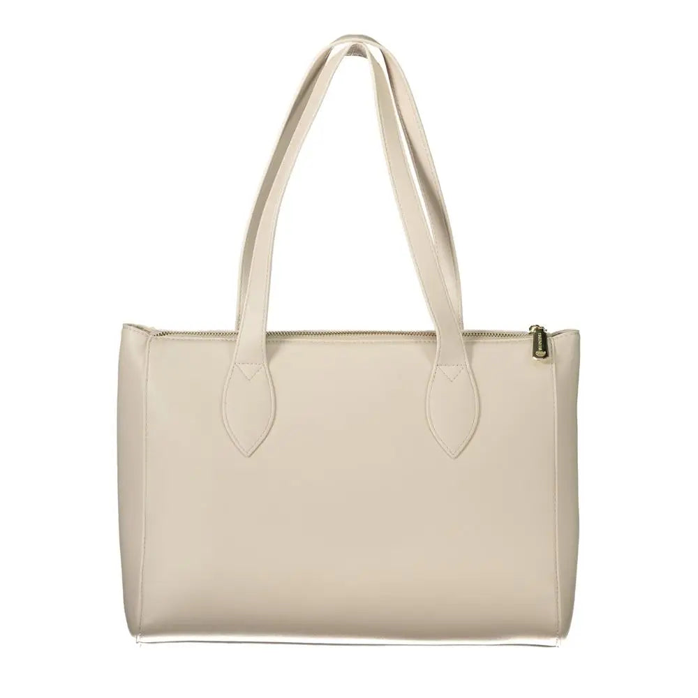 Mario Valentino White Polyethylene Women Handbag - Håndtasker