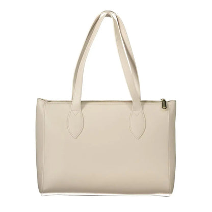 Mario Valentino White Polyethylene Women Handbag - Håndtasker
