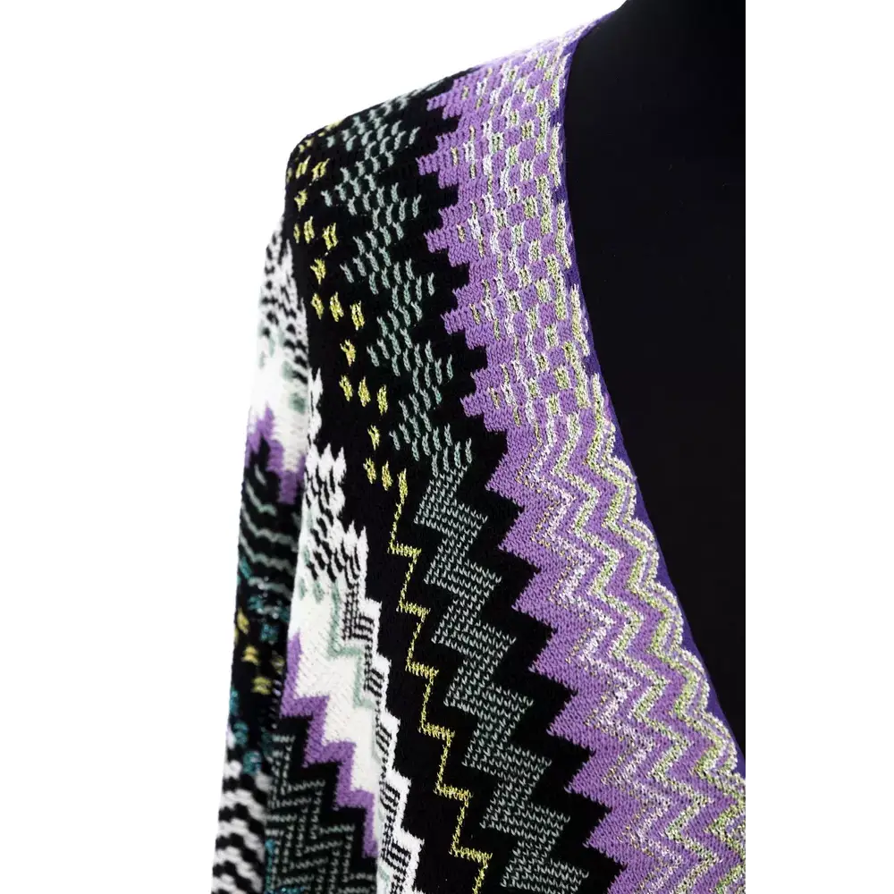 Missoni Chic Geometric Fantasy Fringed Poncho - Unisex