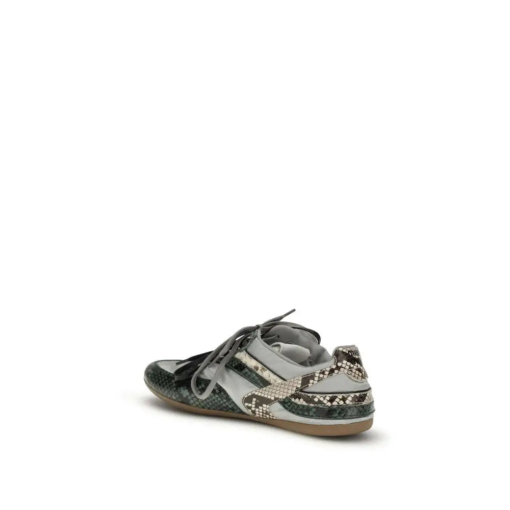 Miu Miu Gray Rubber Athletic Sneakers - Sneakers