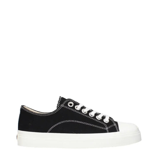 Moschino Black Fabric Low Tops