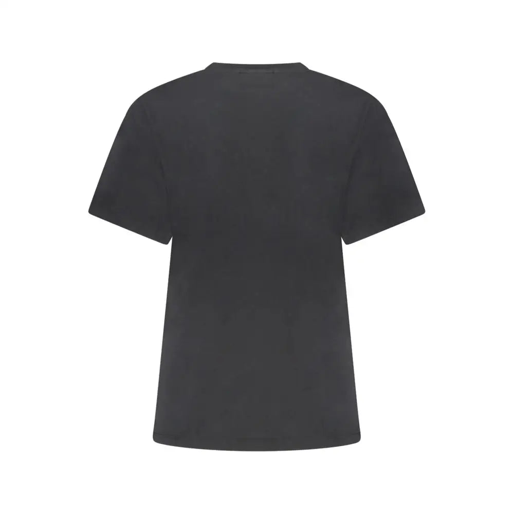 Napapijri sort bomuldsskjorte høj kvalitet 100% originalt brand