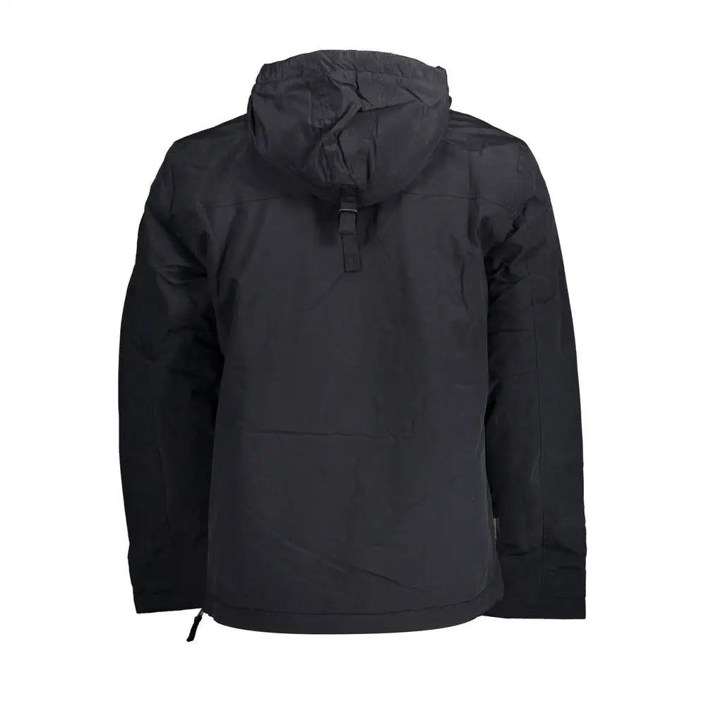 Napapijri Black Polyamide Jackets & Coat
