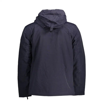 Napapijri Blue Polyamide Jackets & Coat