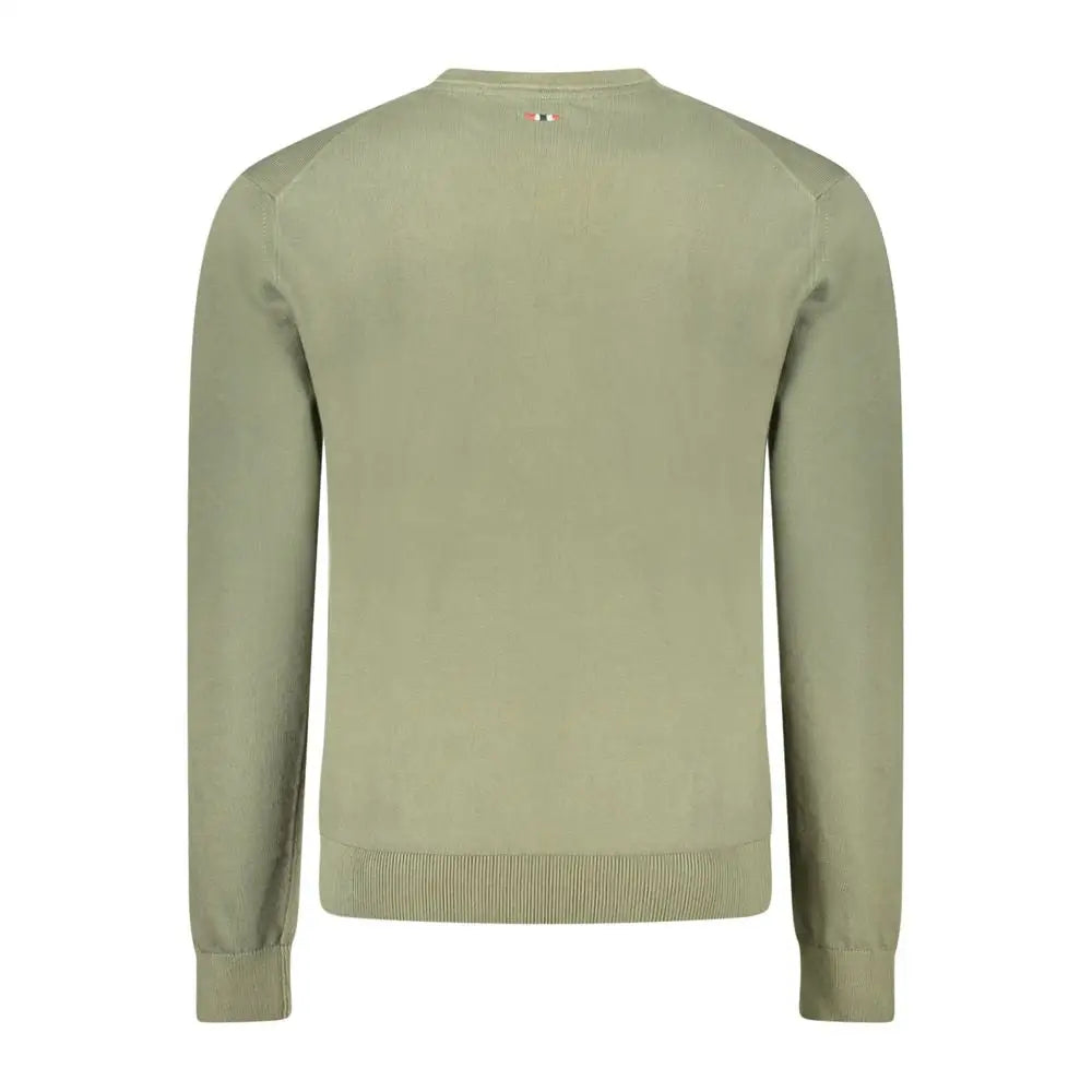 Napapijri Green Cotton Sweater - Sweaters