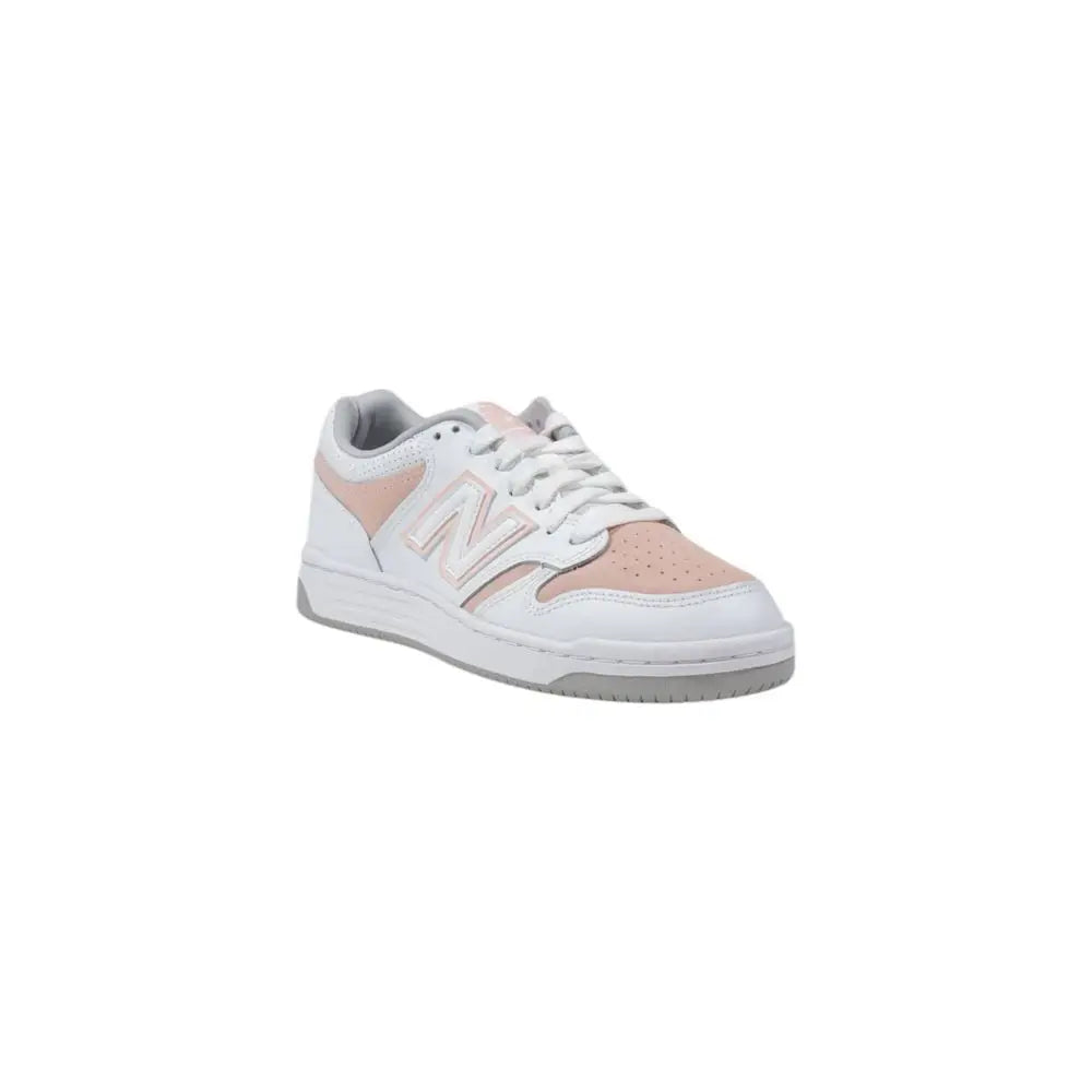 New Balance Pink Leather Sneakers