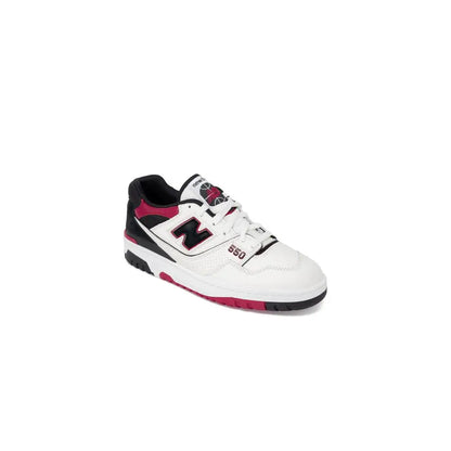 New Balance Red Leather Sneakers