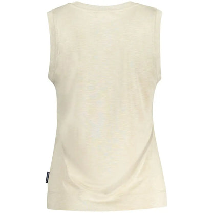North Sails Beige Polyester Tank Top - T-shirts