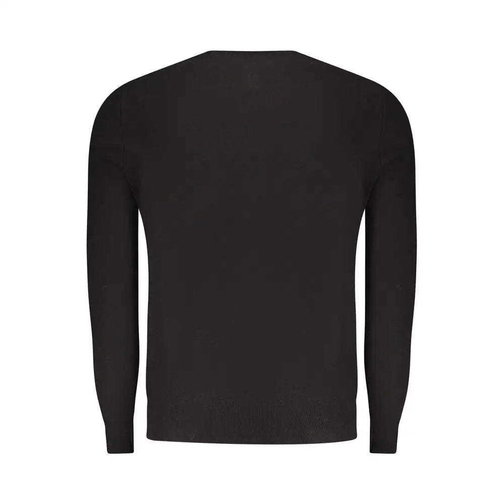 North Sails Black Viscosa Men Sweater - Sweaters