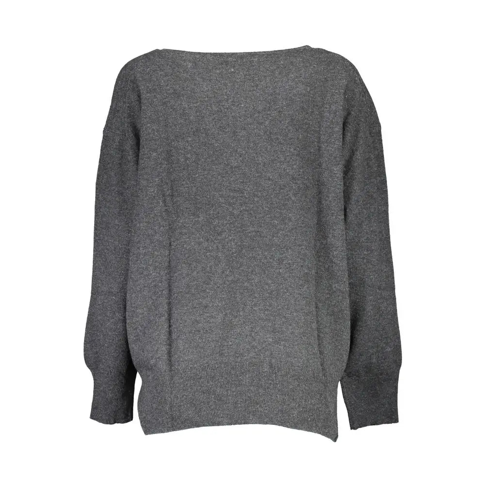 North Sails Black Wool Sweater - Sweaters