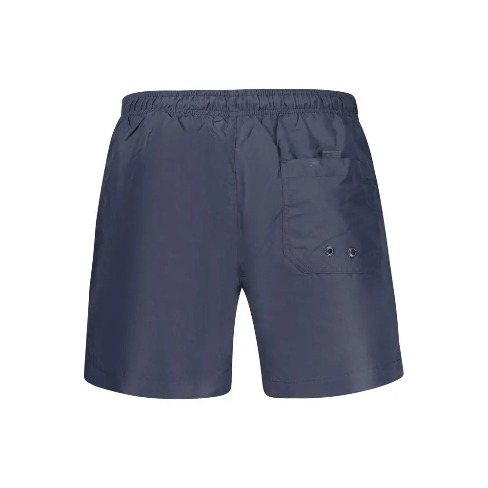 Mørkeblå letvægts North Sails Blu Poliestere badeshorts med elastik og lomme