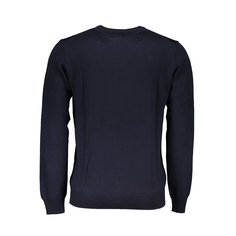 North Sails Blu Tessuto maglia navy blue crewneck sweater uomo