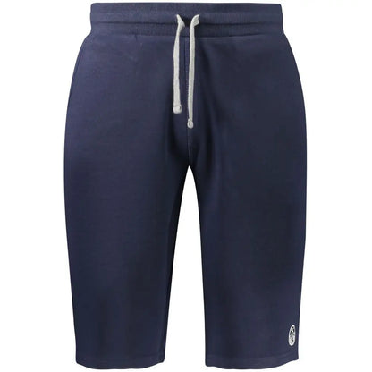 Navy blue North Sails cotton shorts med hvide snører og logo