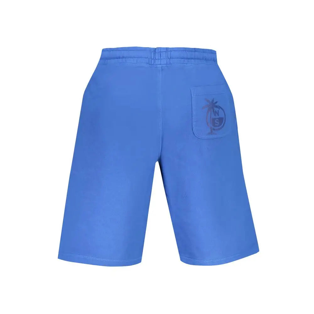 North Sails Blue Cotton Pant - Bukser