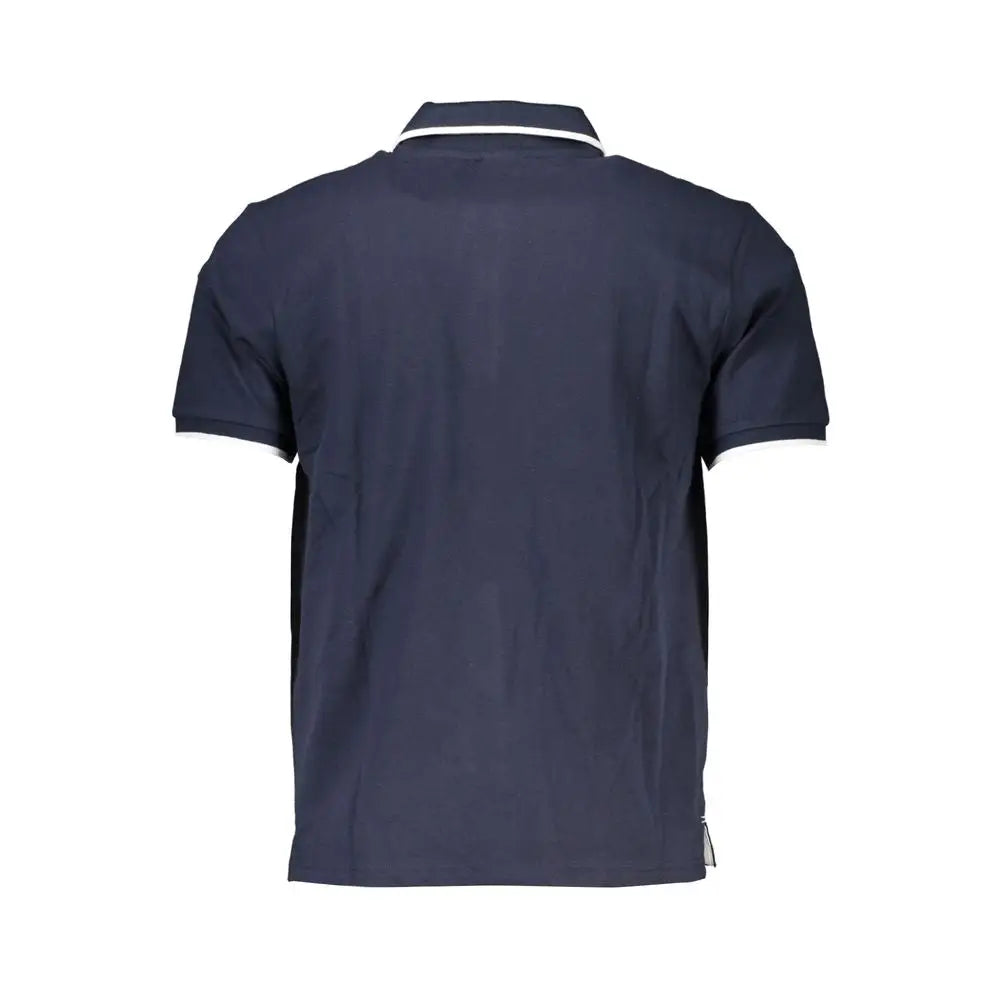 North Sails Blue Cotton Polo Shirt - Polo Shirts