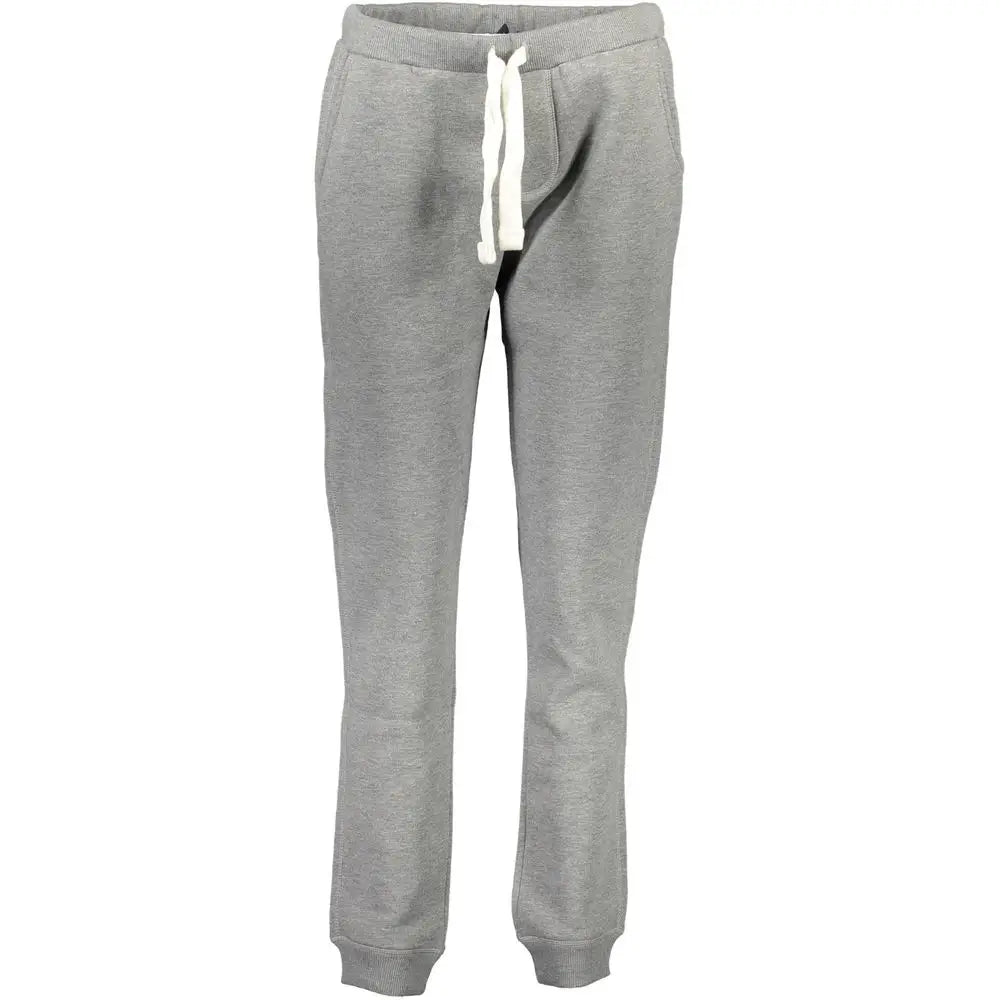 North Sails Gray Cotton Pant - Bukser