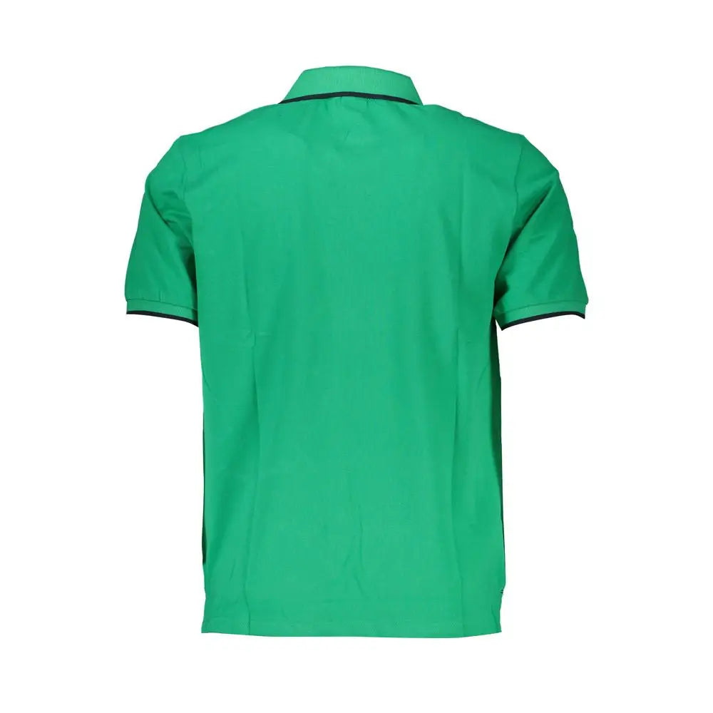 North Sails Green Cotton Polo Shirt - Polo Shirts