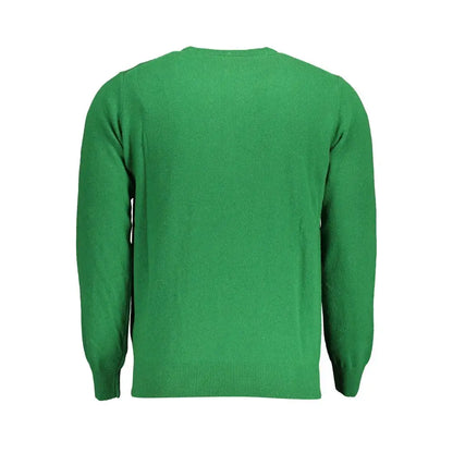 North Sails Green Wool Men Sweater - 3XL - Sweaters